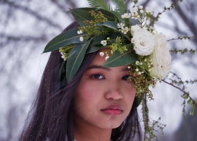Floral Headpiece by Bloomberry Floral